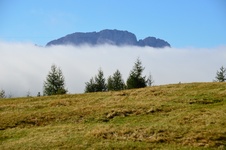 Reißkofel über dem Nebel