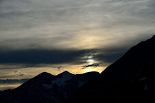 Abendstimmung mit Schleierwolken