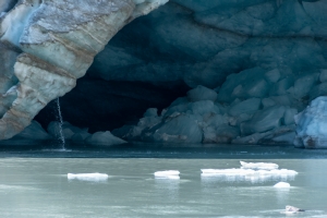 Blick ins Gletschertor