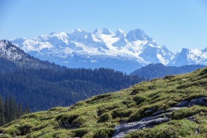 Blick zum Dachstein (2995m)