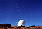 OGS telescope in moonlight