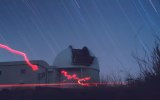 TCS Startrail looking West