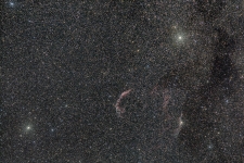 Veil Nebula and Surrounding Area