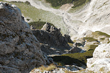 Tiefblick Eisloch