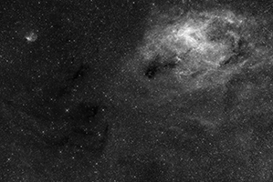 Sh2-92 and Environment in Ha